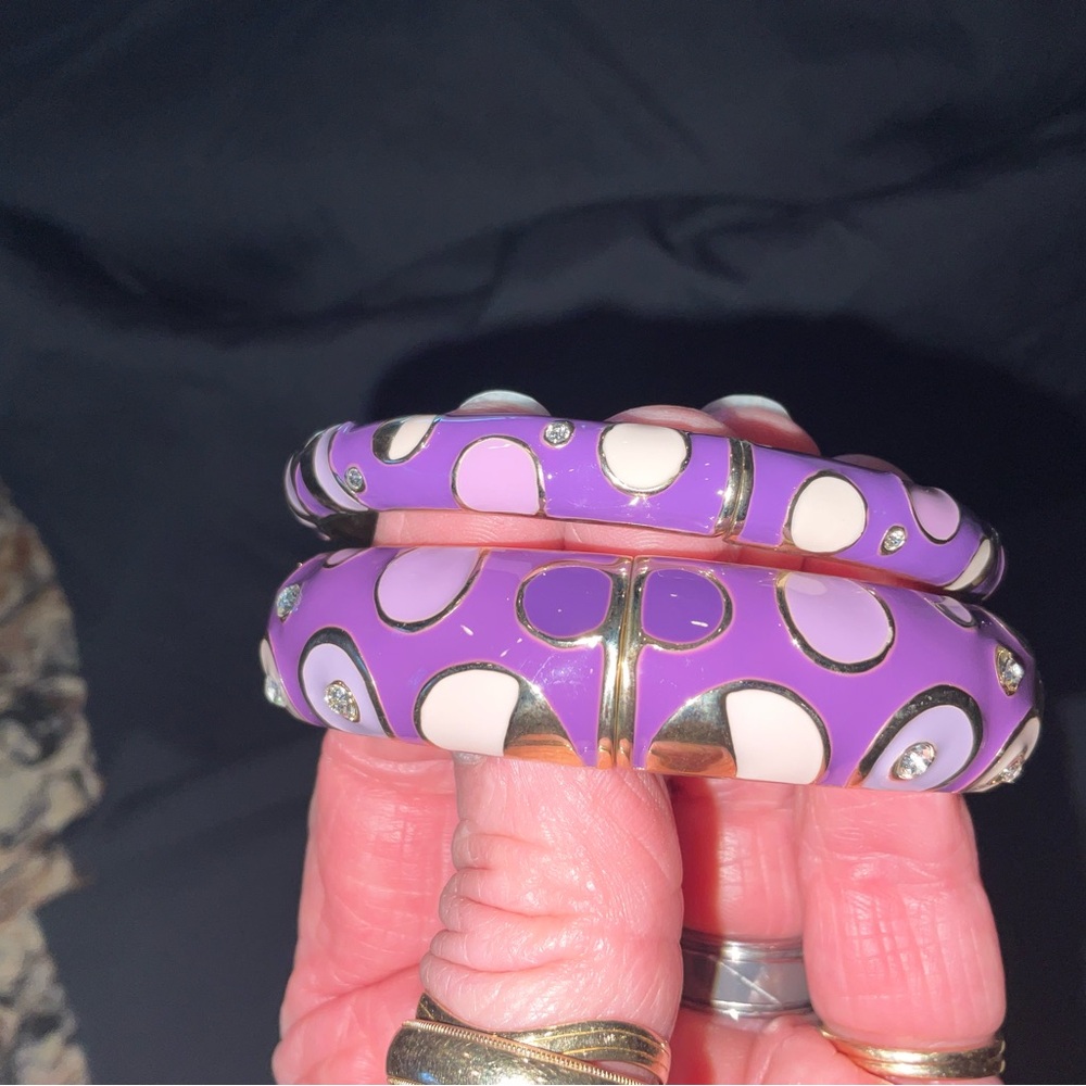 Bracelets, Sequin Brand Spring Clamp Bracelets - image 3